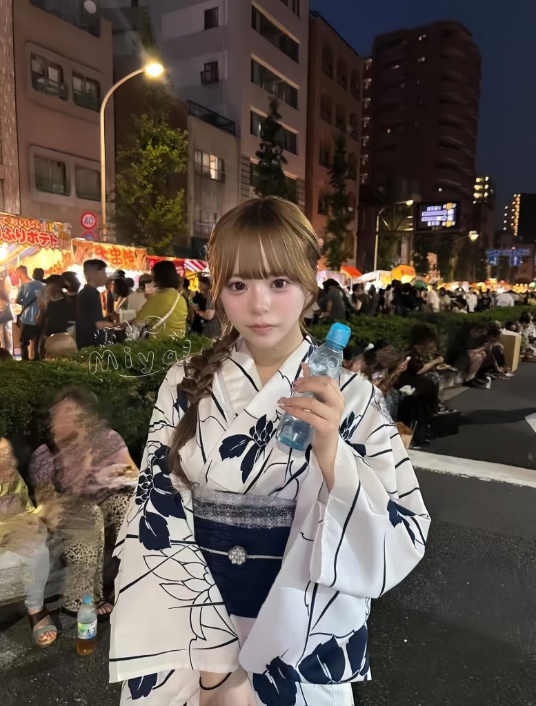 口でしてる途中に「お兄さん、我慢できるの？」って囁かれた。